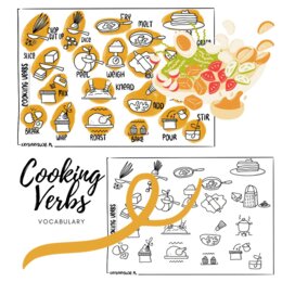 Gotowanie. Czasownki. Cooking verbs.