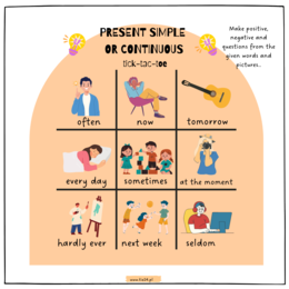 Tenses Speaking Set A1+/B2