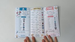 ARTICLES: A, AN, THE – składana miniksiążeczka + ćwiczenia | A1–A2 | PDF