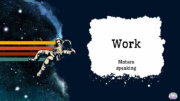 💼 Speaking – Work (Matura Practice) (25 stron, poziom B1/B2)matura ustna angielski, matura speaking, praca po angielsku, pytania maturalne, konwersacje po angielsku, tematy maturalne, przygotowanie do matury, angielski poziom B1/B2, English speaking, Mat
