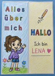 Lapbook Alles über mich pdf