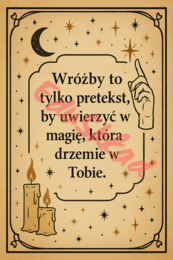 🪄 Andrzejkowa Strefa Wróżb – zestaw plakatów i wróżb dla szkoły