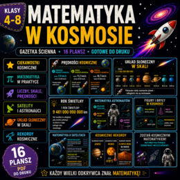Matematyka w kosmosie – gazetka szkolna PDF