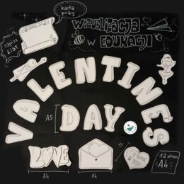 VELENTINE'S DAY - gazetka ścienna
