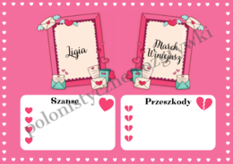 Walentynki na języku polskim. Miłosne szanse z bohaterami lektur. Prezentacja. Klasy 7-8