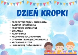 DZIEŃ KROPKI ZESTAW PONAD 150 STRON