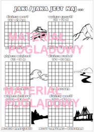 PAKIET Działania pisemne - karty pracy