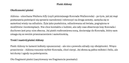 Opracowanie Konrad Wallenrod