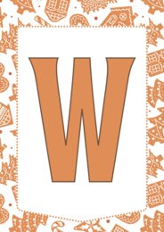 Girlanda Napis Wesołych Świąt Boże Narodzenie