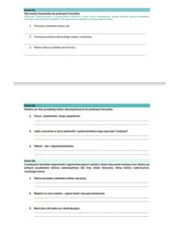 Zadania do matury pisemnej