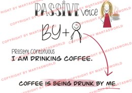 DRAWN TO GRAMMAR – PASSIVE VOICE - STRONA BIERNA