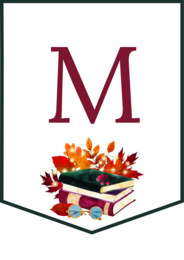 BIBLIOTEKA - MIESIĄC BIBLIOTEK SZKOLNYCH - girlanda - gazetka - wersja 1