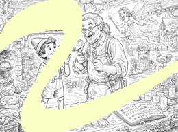 Kolorowanka - Pinokio