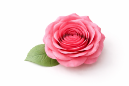 Papierowa róża spiralna [Instrukcja]