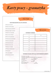 BRAINY 6 UNIT 3 KARTY PRACY GRAMATYKA + MAIL