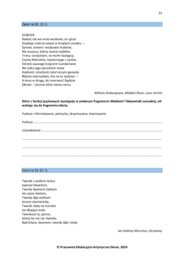 Matura od 2025. Język polski. Test historycznoliteracki (ćwiczenia)