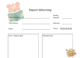 Uniwersalna karta lektury - raport :)