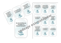 Rodzaje ostrosłupów - karty