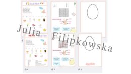 Easter / Wielkanocny zestaw zadań/ karta pracy / gotowa lekcja / Wielkanoc / Zadania/ Mówienie/ Słownictwo/ Klasy 4-6