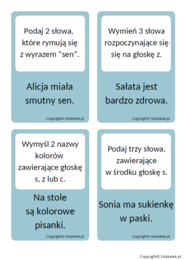 Logopedyczne wyzwania- utrwalanie głosek szumiących i syczących