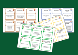 PORY ROKU - jesień - zima - wiosna - lato - frazeologizmy – ZWIĄZKI FRAZEOLOGICZNE – fiszki – 24 szt. kl. 4-8 – egzamin – powtórzenie- ćwiczenia