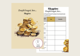 Znajdź kogoś, kto... Skąpiec