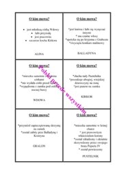 Balladyna - Prawda/Fałsz