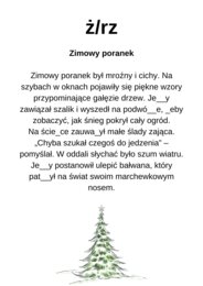 Karty pracy: Dyktanda, zasady ortograficzne i rymowanki na cały rok!