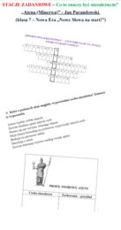 STACJE ZADANIOWE – Co to znaczy być niezależnym? klasa 7 – Nowa Era „Nowe Słowa na start!”