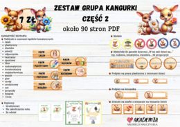 ZESTAW GRUPA KANGURKI 2