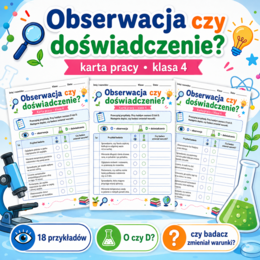 Obserwacja czy doświadczenie?