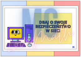 Podstawowe zasady bezpieczeństwa w sieci - gazetka do pracowni komputerowej, prezentacja