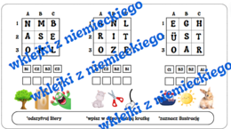 Skończyłem, co teraz? - rebusy, kody na lekcje z j. niemieckiego, klasy 2-4