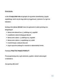 KALENDARZ ÓSMOKLASISTY 2025/2026