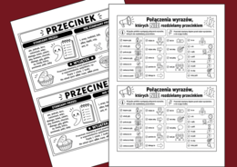 ✍️INTERPUNKCJA - przecinek - infografiki i wklejki
