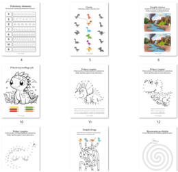 Karty pracy Dzień Dinozaura