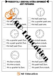 What time is it? - godziny