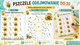 Pszczele odejmowanie do 30