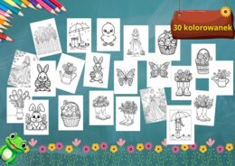 🌼 Wiosenne karty pracy dla przedszkolaków! 🌼