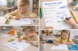 Deszcz to nie nuda – tekst wprowadzający