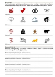 35 zadań do ikonografii na E8