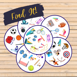 Find It! - Sports | Dobble | Sporty