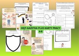 Hejt karty pracy plus gazetka, 4-8