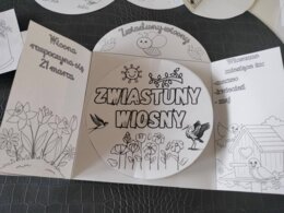 Zwiastuny wiosna- praca techniczno- plastyczna
