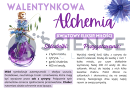 Gazetka walentynkowa do pracowni chemicznej
