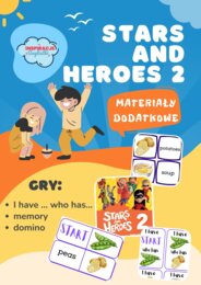 Stars and Heroes 2 - materiały dodatkowe rozdział 4