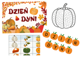 Dzień Dyni - materiały dydaktyczne, dekoracje