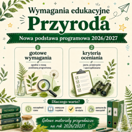 Wymagania edukacyjne Przyroda 2026
