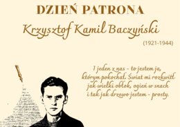 Dzień Patrona - Krzysztof Kamil Baczyński 3 różne propozycje