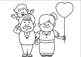 Zestaw „Dzień Babci i Dziadka” – 40 stron do druku! Gazetka| Zaproszenia| Kolorowanki| Główna grafika w formacie 4 x A4